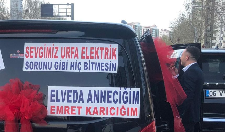 Diyarbakırlı damada, Urfa'nın elektrik sorunu ilham oldu