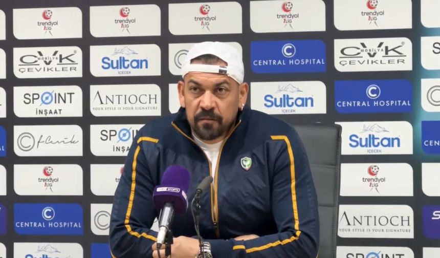 Amedspor yenildi, Servet Çetin maçtan sonra ne dedi?