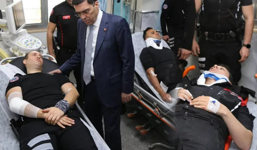 Şanlıurfa'da 4 polis yaralandı