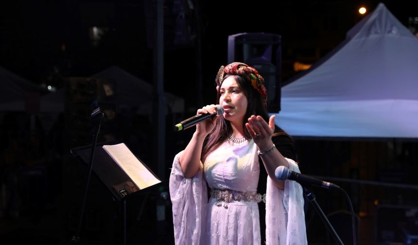 Diyarbakır'da kadın dengbejden konser