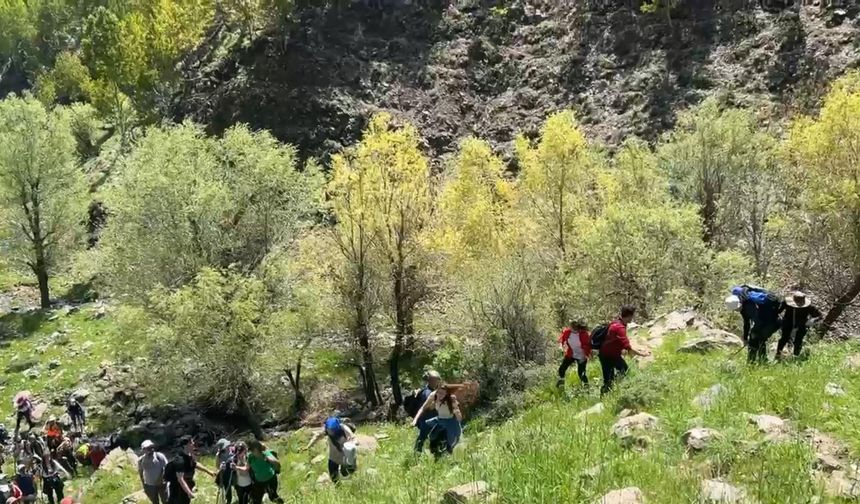 Diyarbakır'da doğa yürüyüşçülerinin korkulu anları