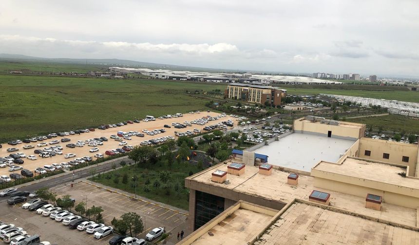 Diyarbakır’da, sağlık kompleksi olacaktı, otopark oldu