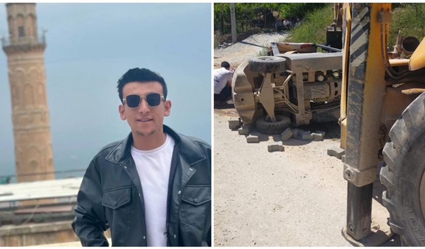 Forklift altında kalan sürücü hayatını kaybetti