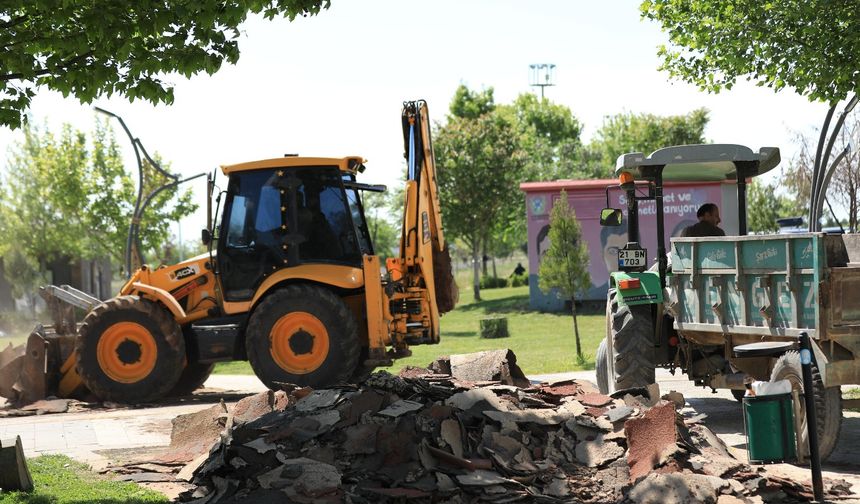 Diyarbakır’da parklar 230 milyona yenileniyor