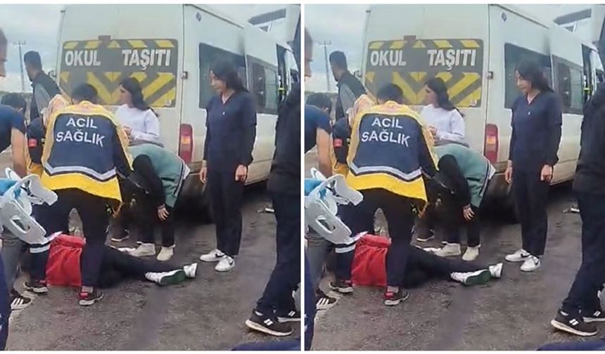 Şanlıurfa Siverek’teki kazada, 8’i öğrenci 9 kişi yaralandı