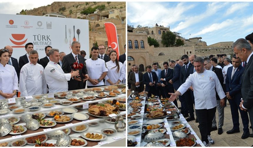 Mardin’de ‘Türk Mutfağı Haftası’ etkinliği