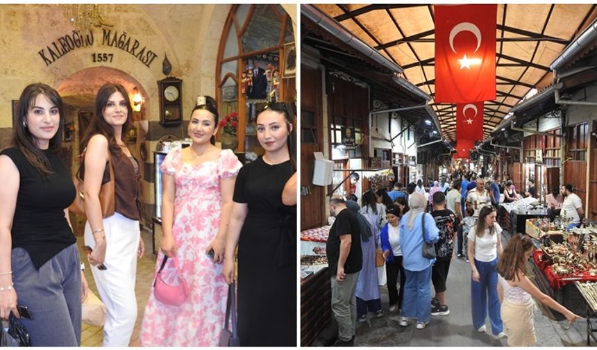 Gaziantep'e bayramda ziyaretçi akını