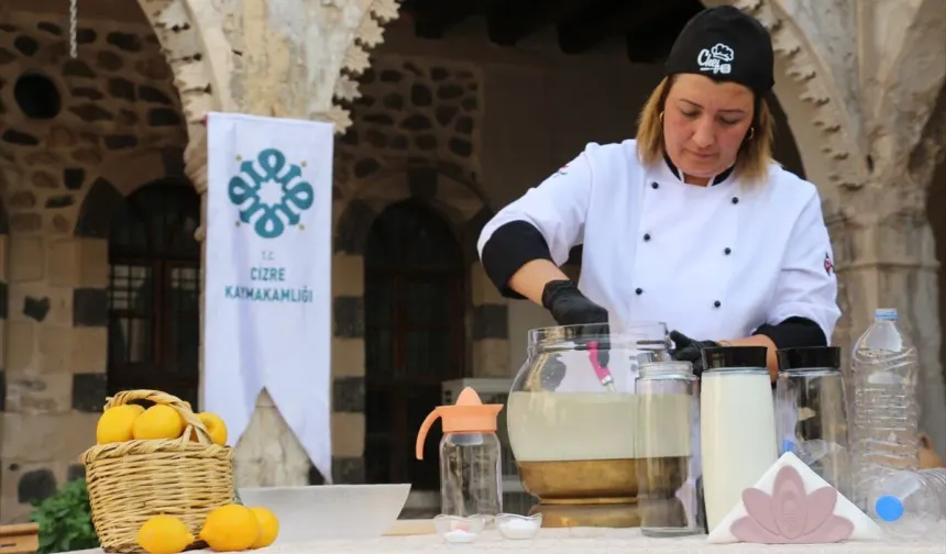 Coğrafi işaret alan "Cizre limonatası" tanıtımı