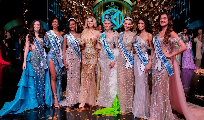 Miss World 2025 birincisi belli oldu! İdil Bilgen kaçıncı oldu?