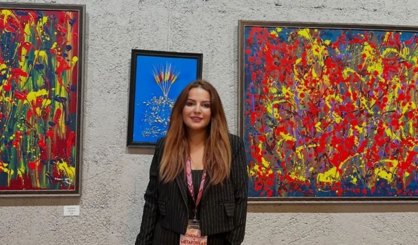 Şifa veren ellerin tuvaldeki yansımaları