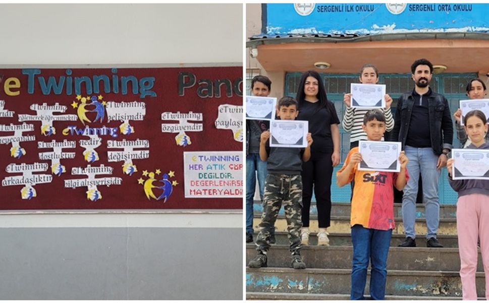 Diyarbakır Dicle’de çevre bilinci konulu e Twinning projesi