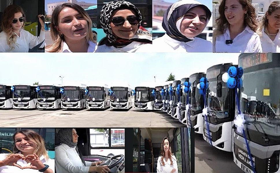 Diyarbakır’da kadın şoförlerin başarı hikayeleri